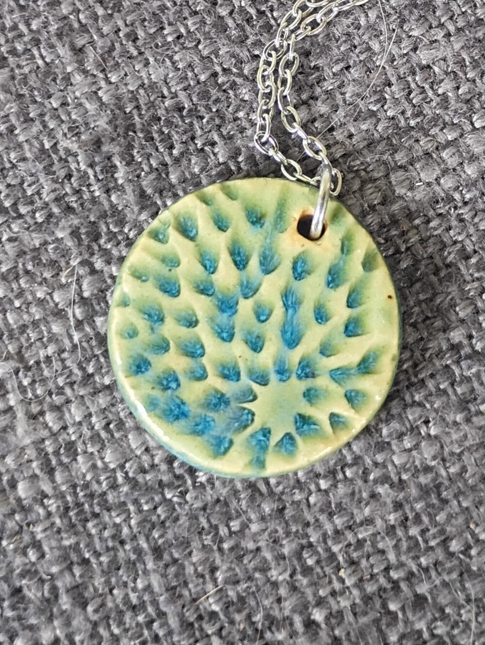 Handmade Ceramic Pendant